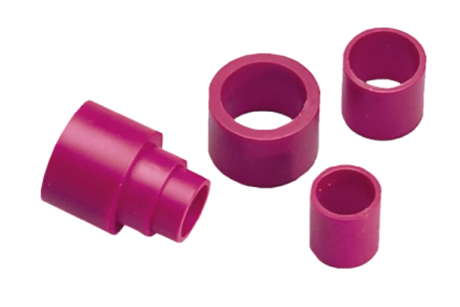 Picture of Pferd Telescoping Bench Wheel Bushing, 1/2" Thick For Reducing 1" Arbor To 3/4, 5/8, 1/2